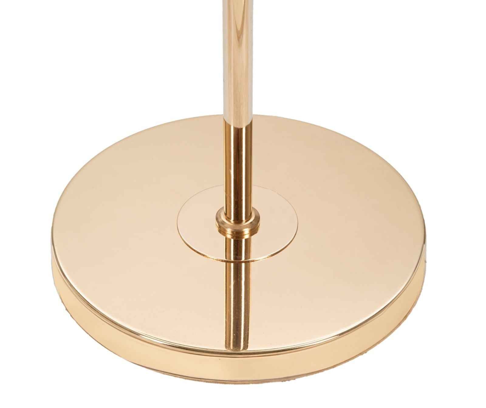 Lampada da terra snella in rosa cm ø 50x165