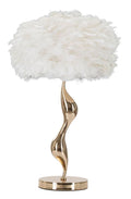 Lampada da Tavolo Slim Elegante Bianca Ø 40x63 cm