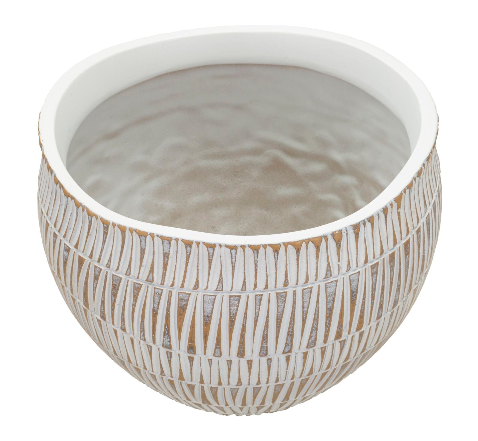 Cachepot in Resina Stiky Elegante Ø 26x20,5 cm