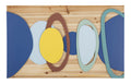 Pannello Decorativo 3D in Legno e Metallo cm 80x2,5x50
