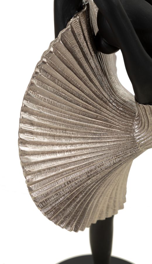 Statuetta Elegante Donnina in Argento 14x14x42,5 cm