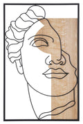 Pannello Decorativo 3D David - cm 50x2x80