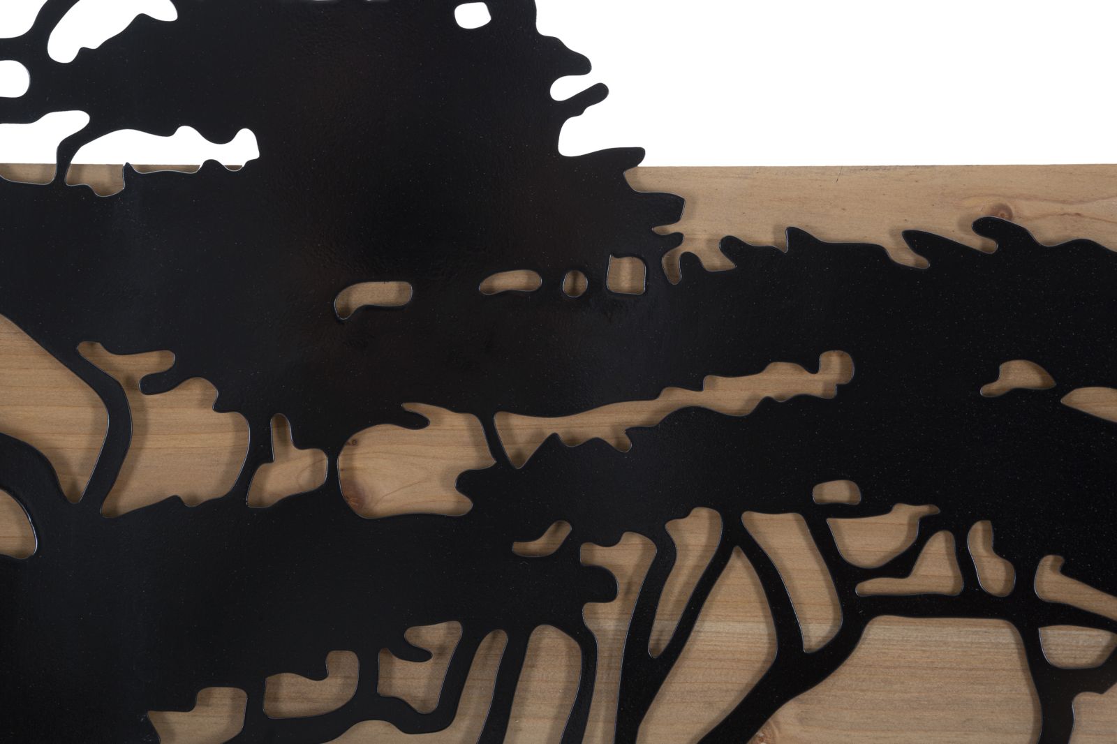 Set di Pannelli Decorativi in Ferro e Legno Lagos 3pz - Design Unico per la Tua Casa