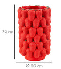 Vaso Fragola Decorativo cm ø 20x32
