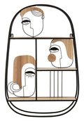 Mensola Picassy da muro 47x11,4x70 cm - Design moderno e funzionale
