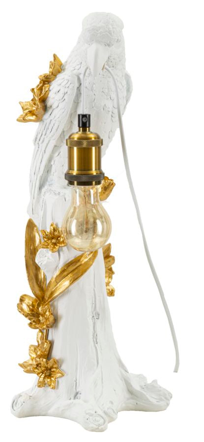 Lampada decorativa a forma di pappagallo 20x20x50,5 cm