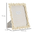 Cornice elegante Lotus - Dimensioni 25,8x2x31 cm (Interna 20x25 cm)