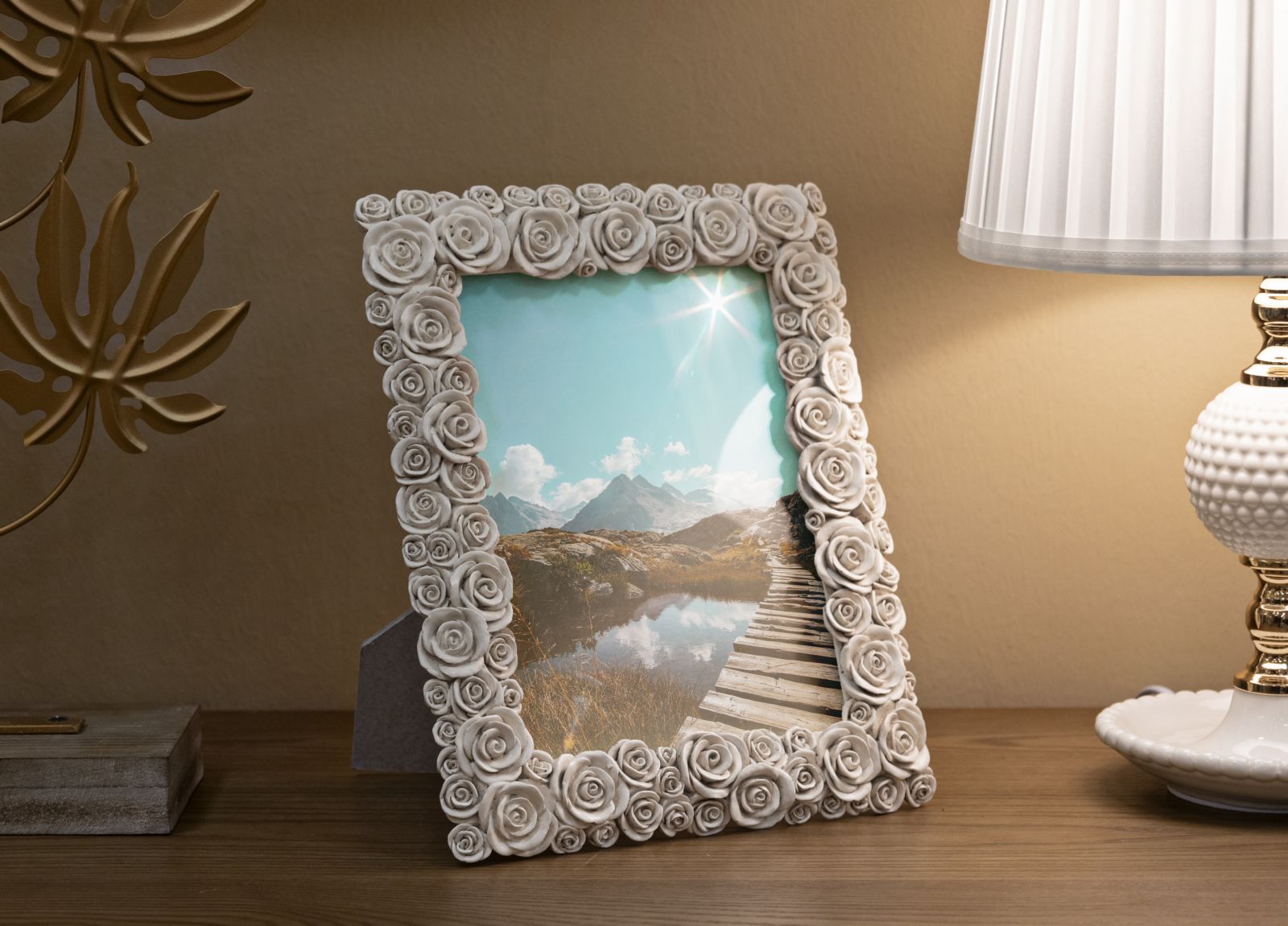 Cornice Rosel Elegante 21x2,3x26,2 cm (Interna 15x20 cm)
