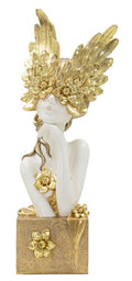 Busto di Minerva Elegante 20x17x50 cm