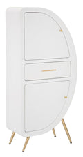 Mobiletto Venus 2 Ante con Design Retro cm 60x32x133
