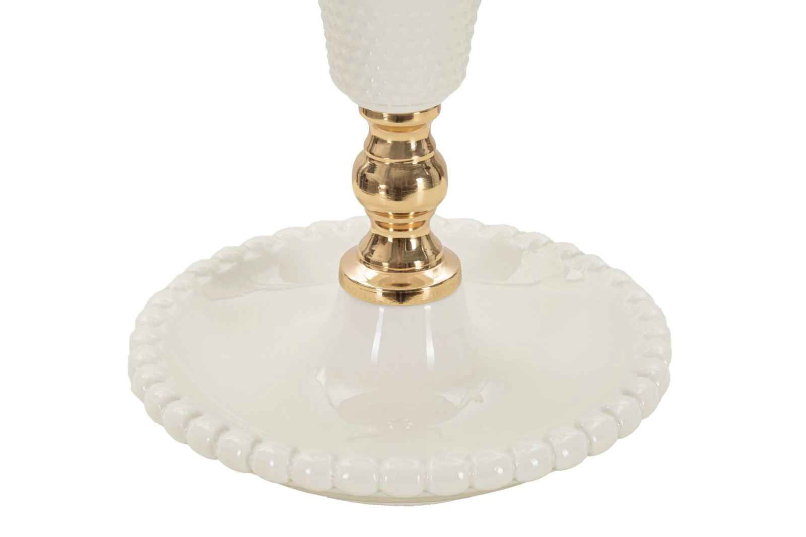 Lampada da Comodino Elegante Caserta 25x45 cm
