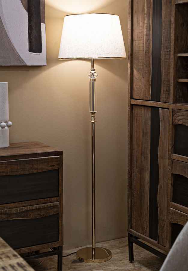 Lampada da Terra Praga Elegante 45x165 cm