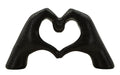 Scultura Lover Black Cm 25X7,5X13,5 Per Decorare Con Amore