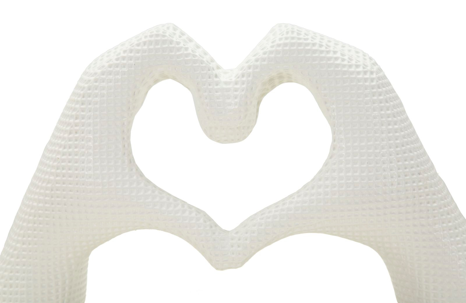 Scultura Lover White Cm 25X7,5X13,5 Per Decorare Con Amore