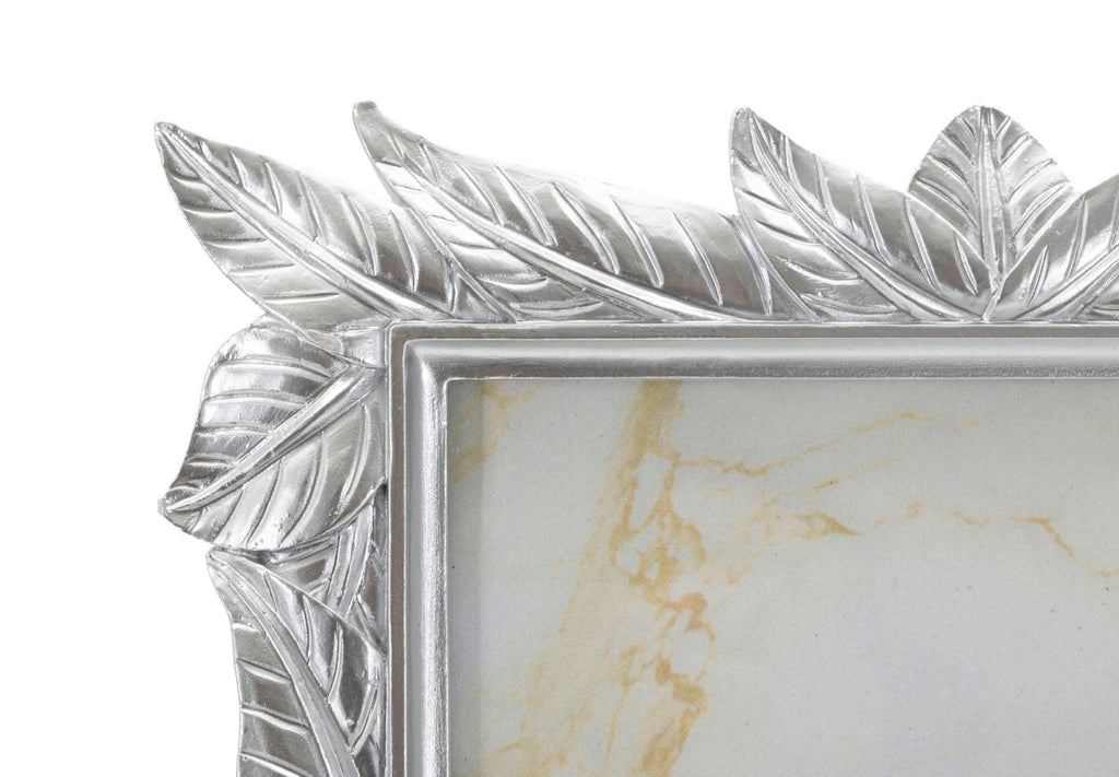 Cornice Leavy Silver Cm 21,2X1,7X26,8 Per Foto Eleganti