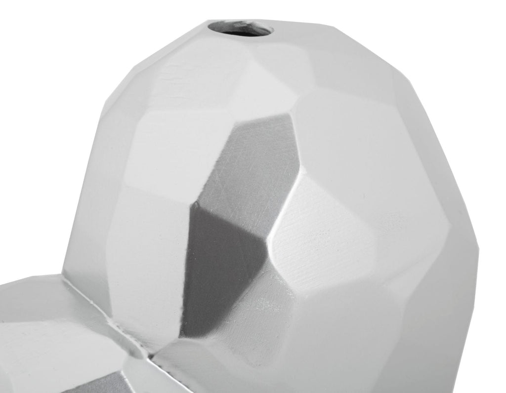 Vaso Heart Silver Cm 19X9X18 Elegante e Moderno