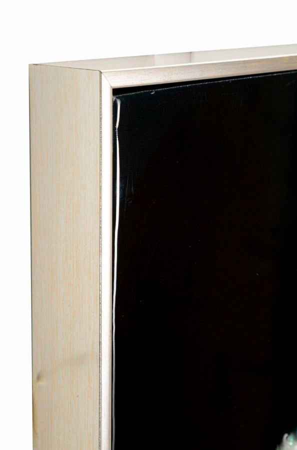 Dipinto Su Tela Laccato Dancing C/Cornice A 72X4X102