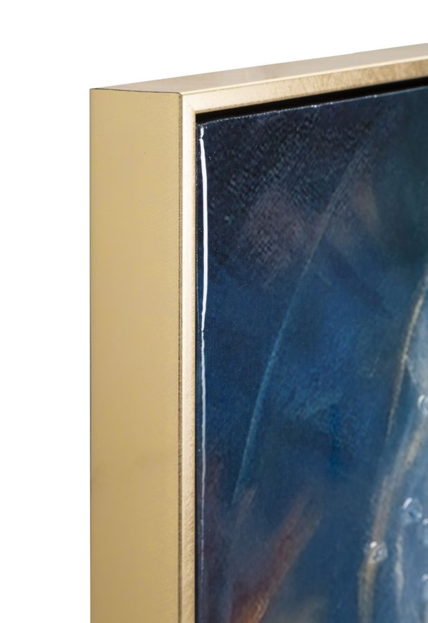 Dipinto Su Tela Laccato Jesus C/Cornice 72X4X102 Cm