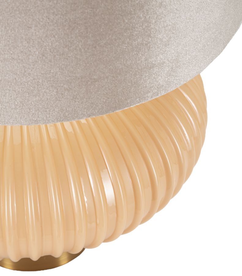 Lampada Da Tavolo Perly -B- Cm Ø 33X49 Elegante Design