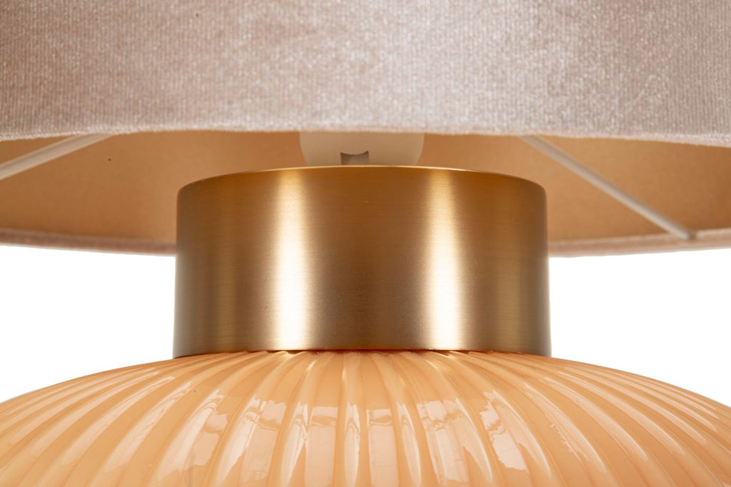 Lampada Da Tavolo Perly -B- Cm Ø 33X49 Elegante Design