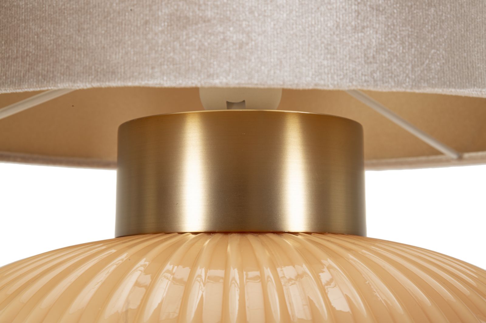 Lampada Da Tavolo Perly -B- Cm Ø 33X49 Elegante Design