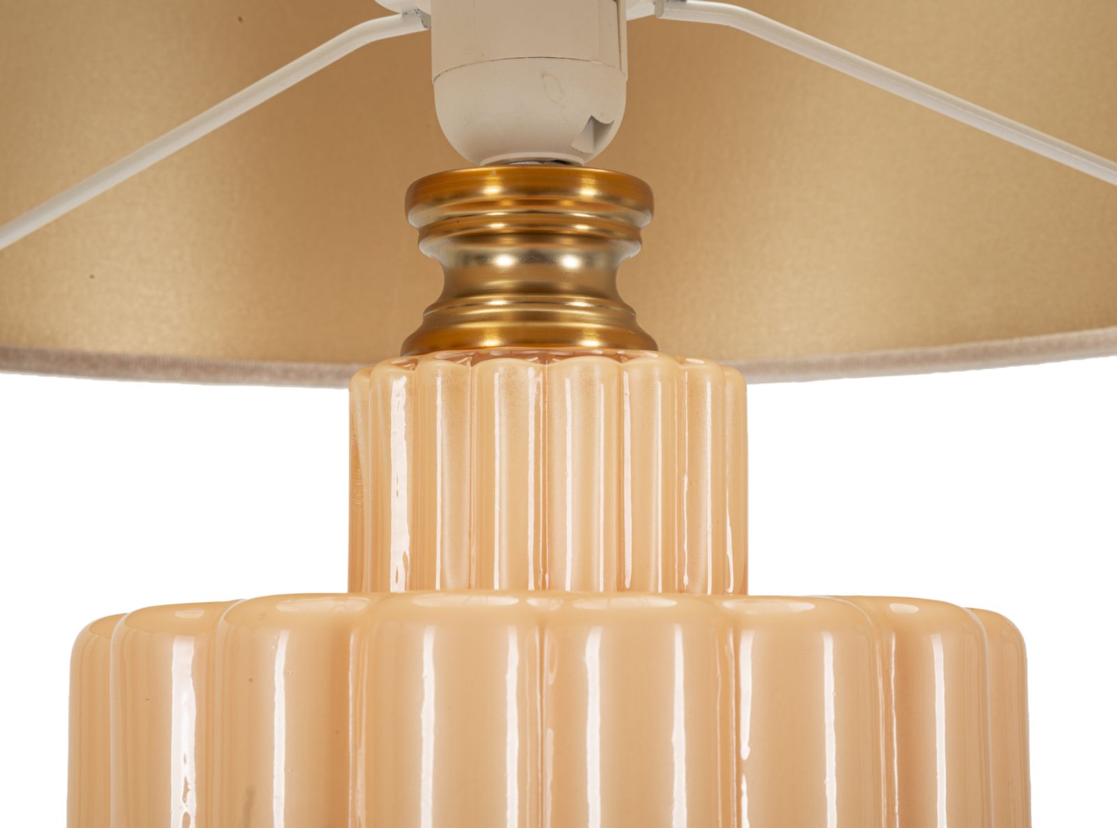 Lampada Da Tavolo Perly -D- CM Ø 40,5X69,5 Elegante Design