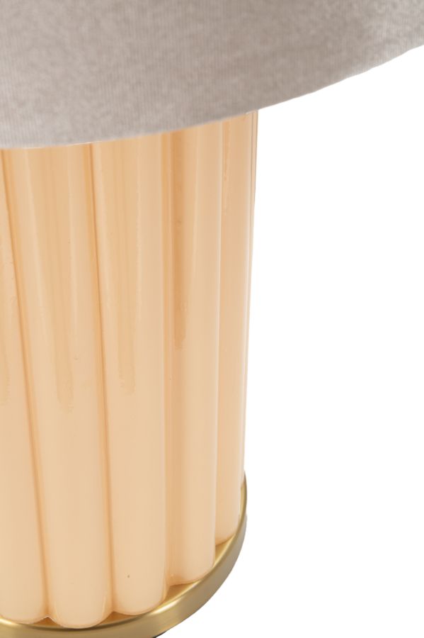 Lampada Da Tavolo Perly -D- CM Ø 40,5X69,5 Elegante Design