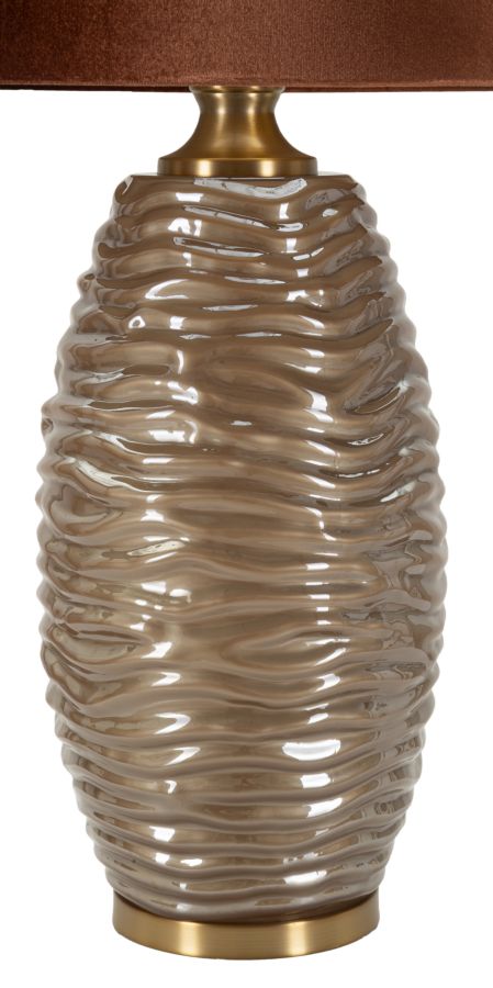 Lampada Da Tavolo Praga -B- Cm Ø 45,5X79 Elegante Design