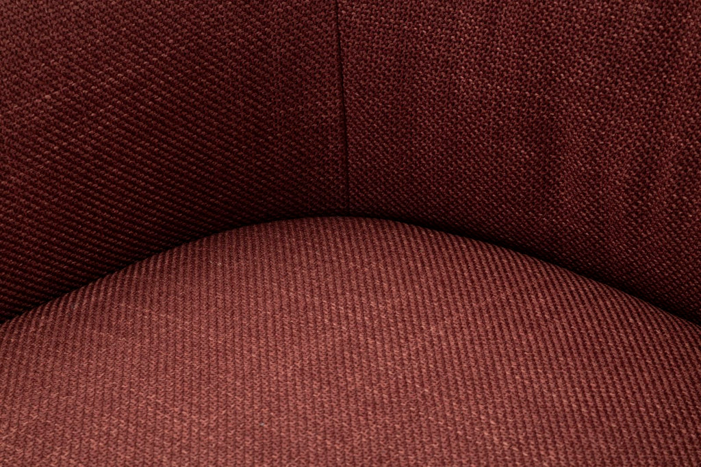Poltrona Girevole Siena Bordeaux CM 83,5X66X80 Elegante