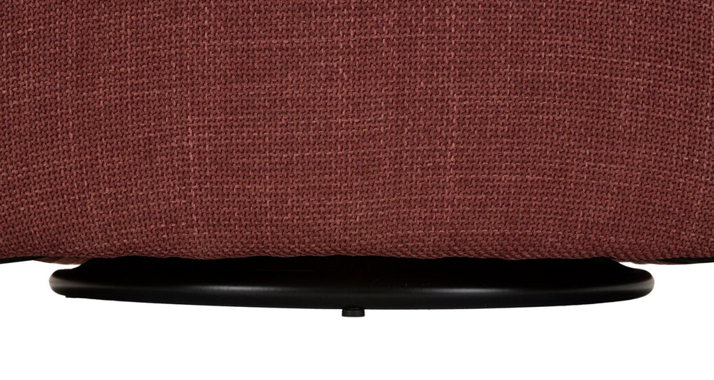 Poltrona Girevole Siena Bordeaux CM 83,5X66X80 Elegante