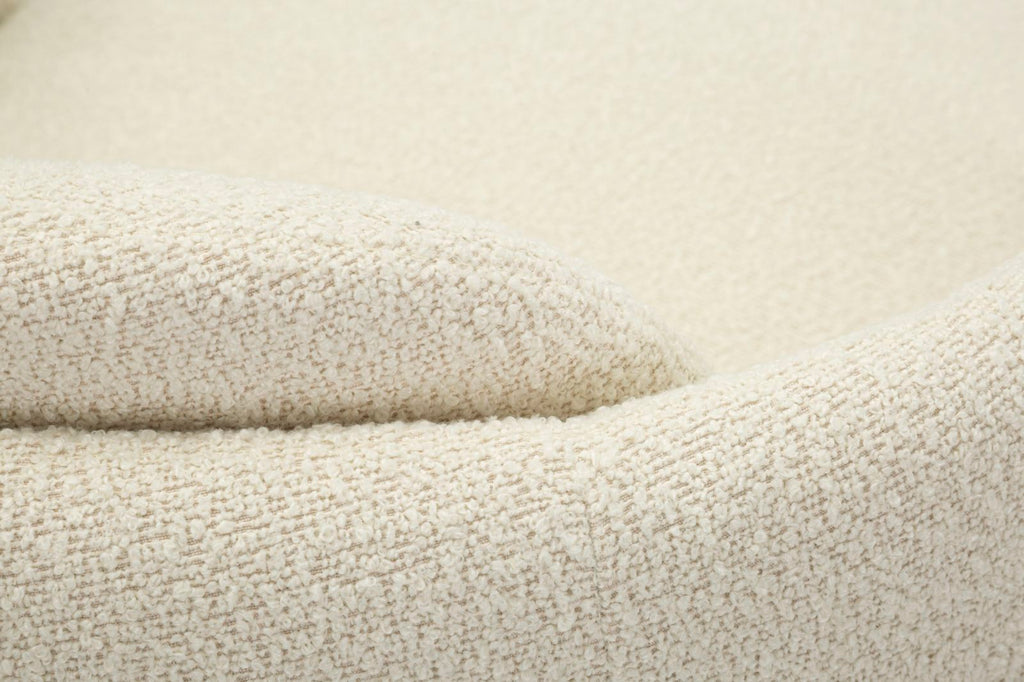 Poltrona Girevole Torino Crema 70X72X75 Alta Seduta 44,5