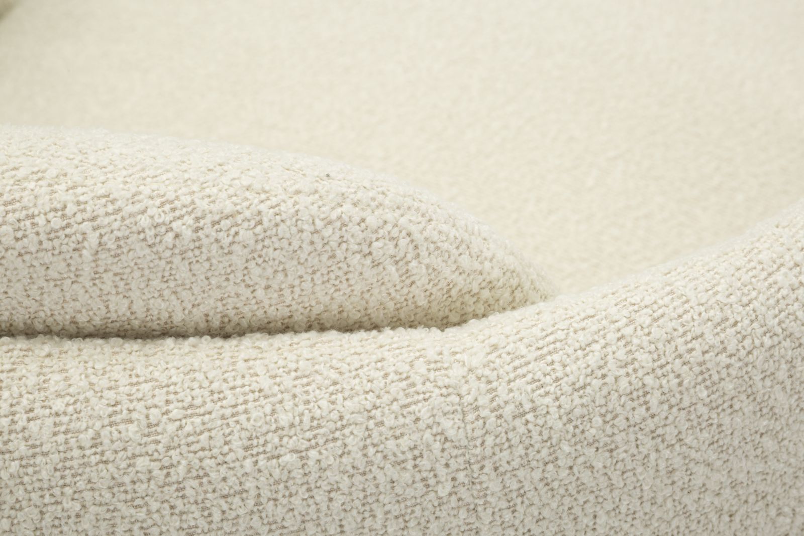 Poltrona Girevole Torino Crema 70X72X75 Alta Seduta 44,5