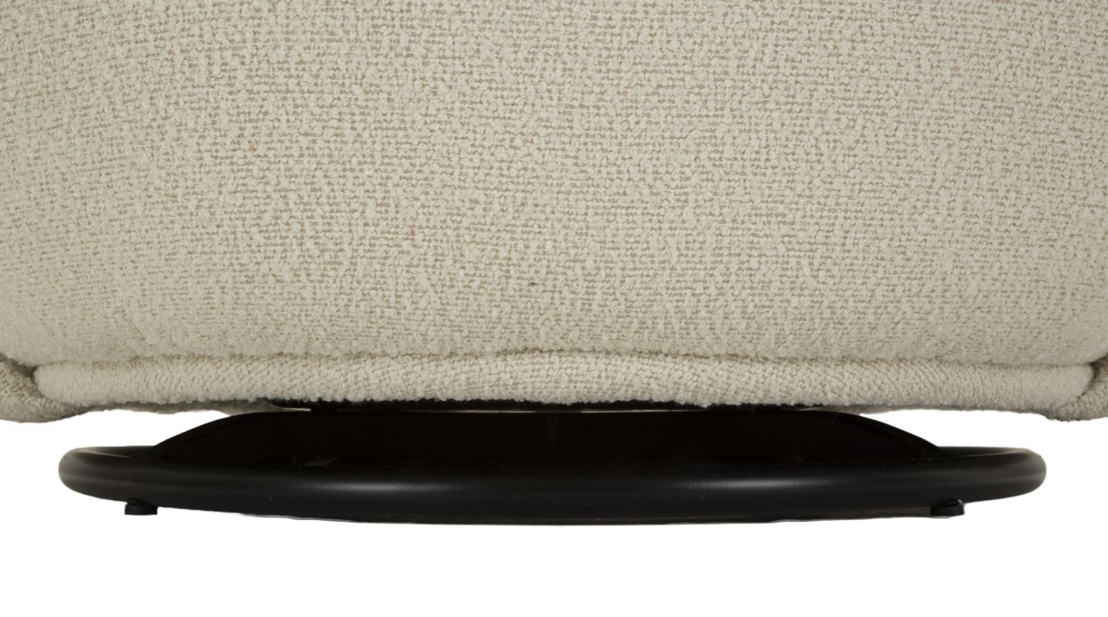 Poltrona Girevole Torino Crema 70X72X75 Alta Seduta 44,5