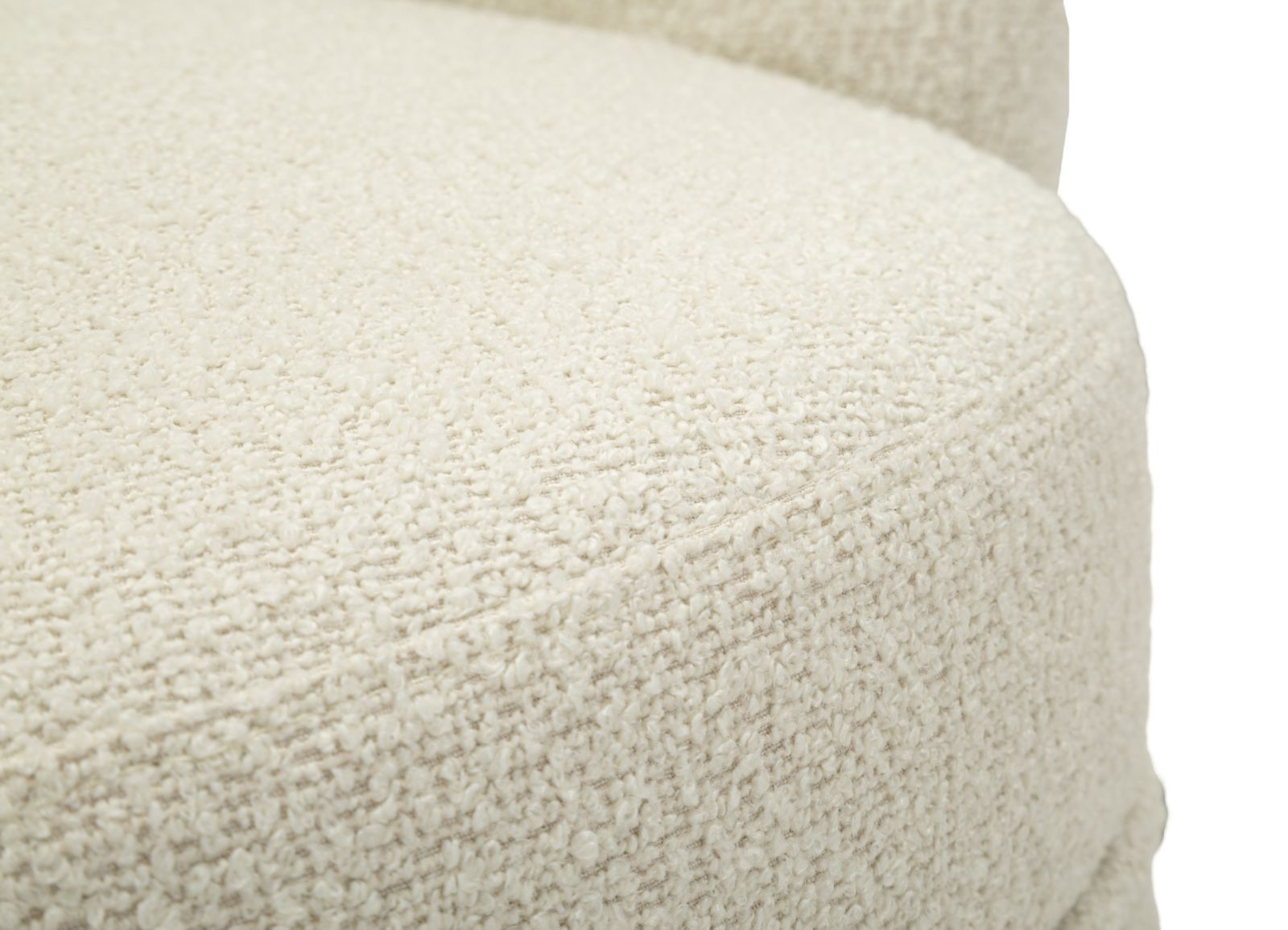 Poltrona Girevole Torino Crema 70X72X75 Alta Seduta 44,5