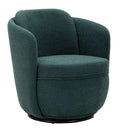 Poltrona Girevole Torino Ottanio 70X72X75 Alta 44,5 cm