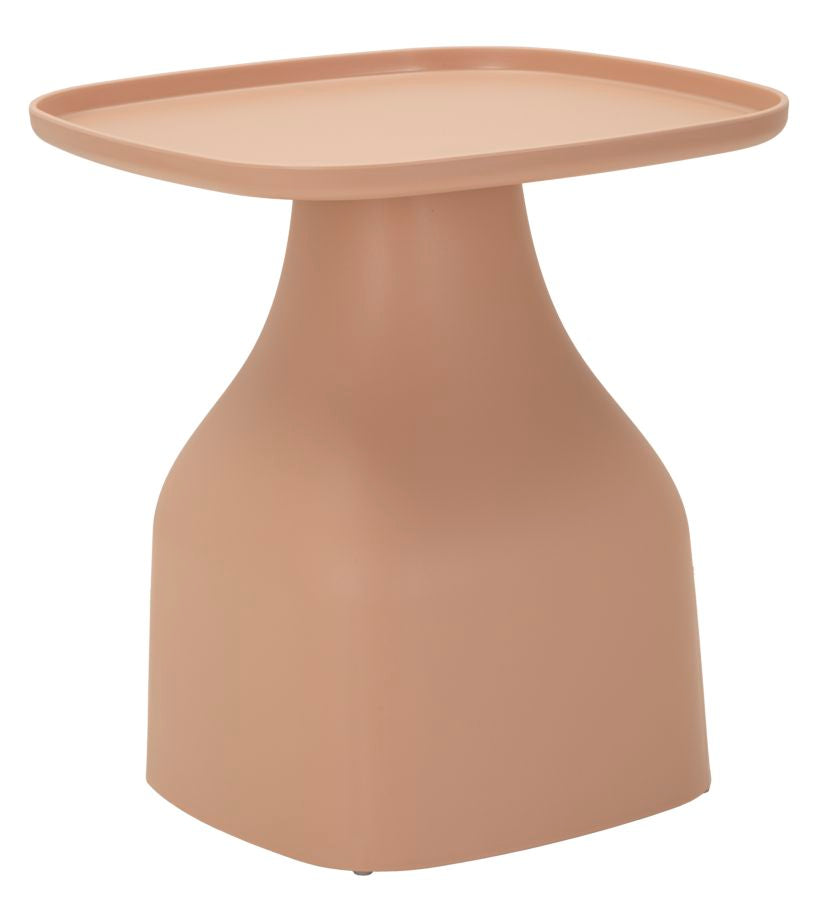 Tavolinetto Gea Rosa cm 48x48x50 Design Moderno Elegante