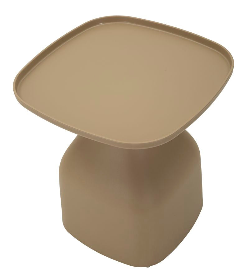 Tavolinetto Gea Tortora Cm 48X48X50 Design Elegante