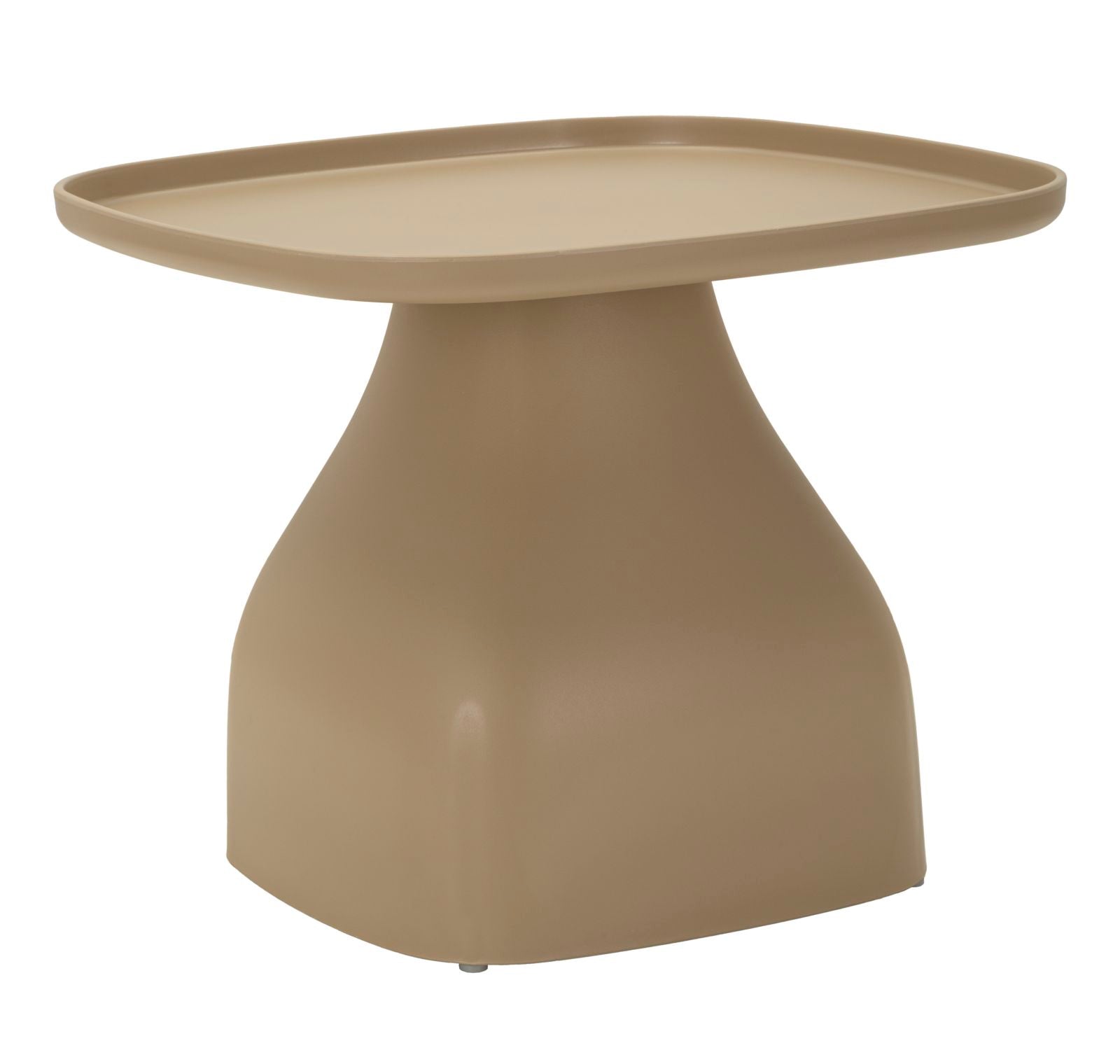 Tavolinetto Gea Tortora Cm 48X48X38 Design Moderno ed Elegante