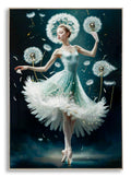 Dipinto Su Tela Laccato Dancing C/Cornice -B- 72x4x102