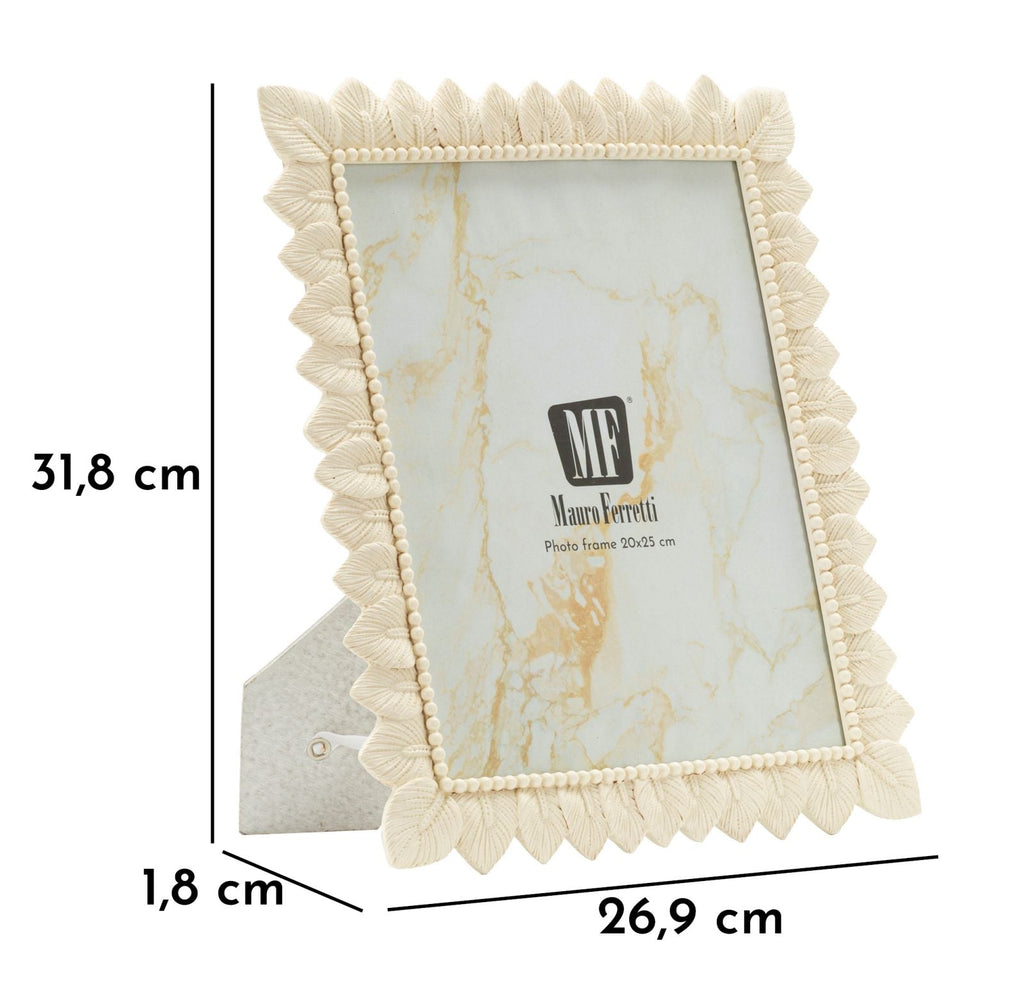 Cornice Light Leaf Cm 26,9X1,8X31,8 Elegante Per Foto 20X25
