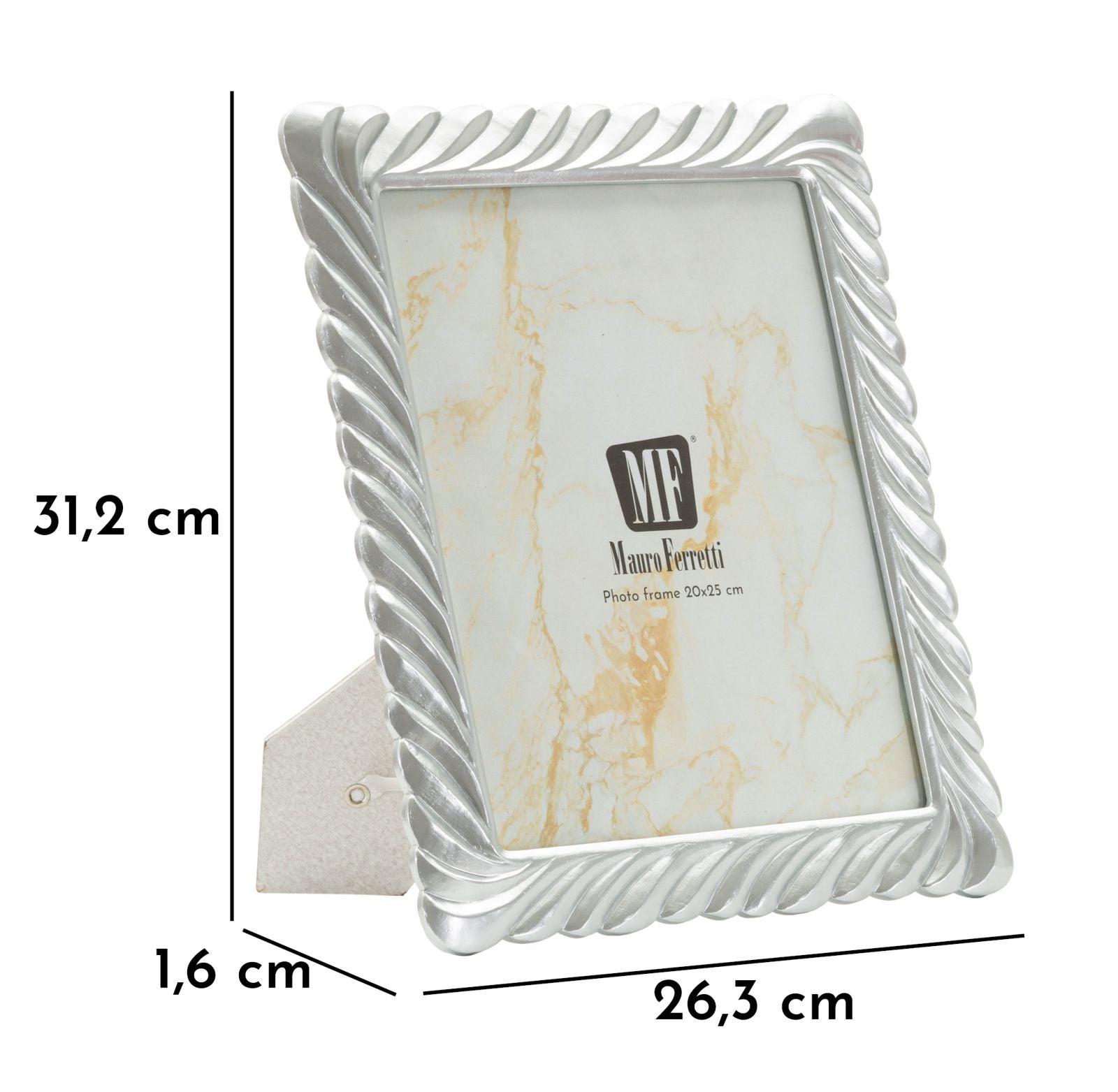 Cornice Carvy Cm 26,3X1,6X31,2 Misura Interna Cm 20X25