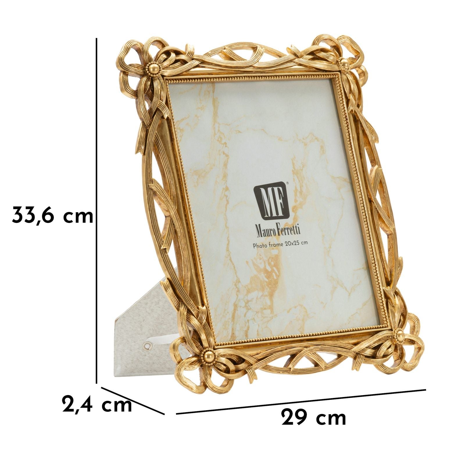 Cornice Knot Cm 29X2,4X33,6 Misura Interna Cm 20X25 Elegante