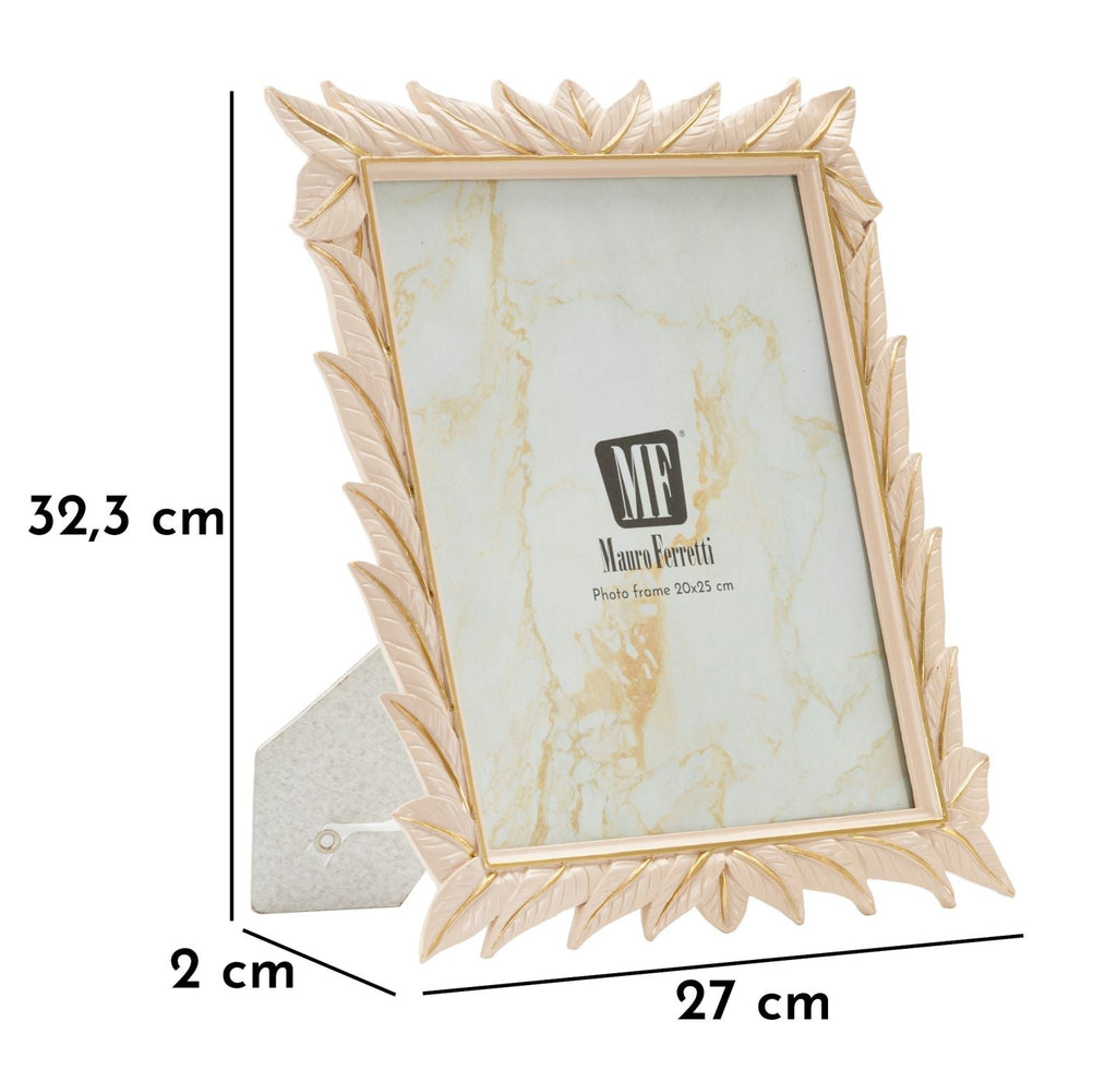 Cornice Leaffy Cm 27X2X32,3 Con Misura Interna Cm 20X25