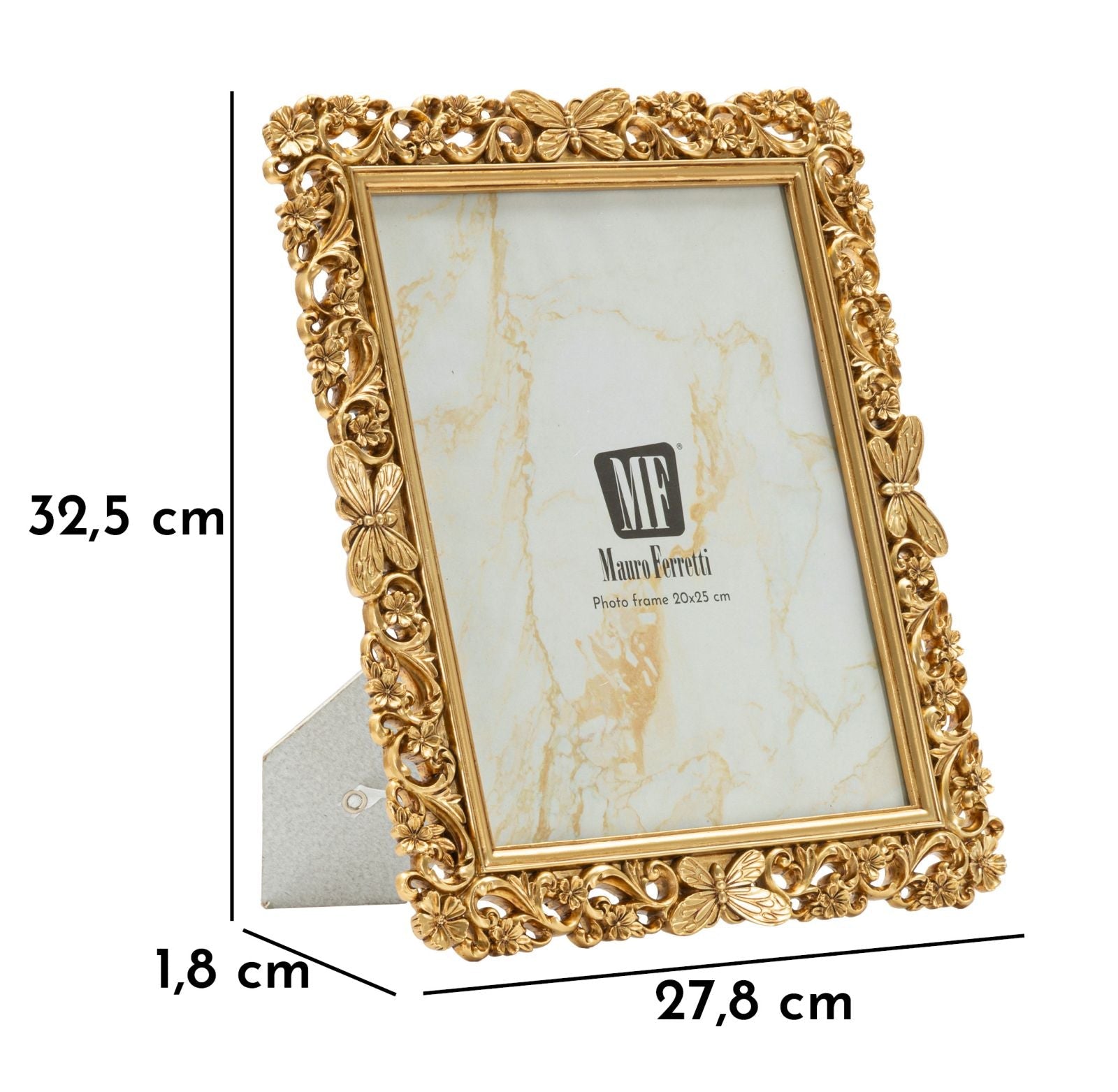Cornice Classical Cm 27,8X1,8X32,5 Misura Interna Cm 20X25