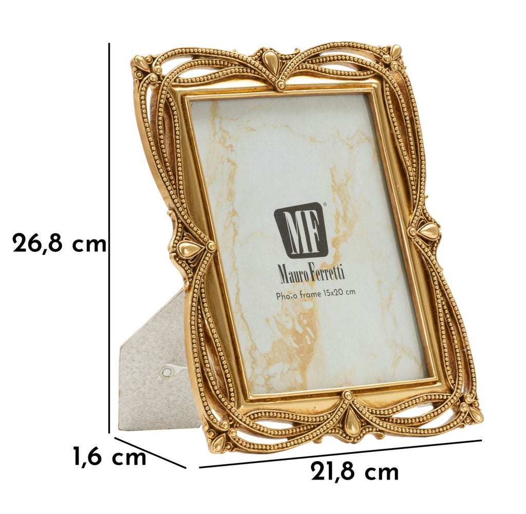 Cornice Line Cm 21,8X1,6X26,8 Misura Interna Cm 15X20 Elegante