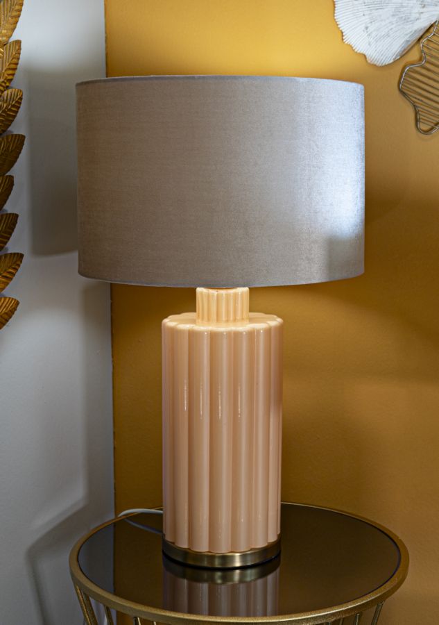 Lampada Da Tavolo Perly -D- CM Ø 40,5X69,5 Elegante Design