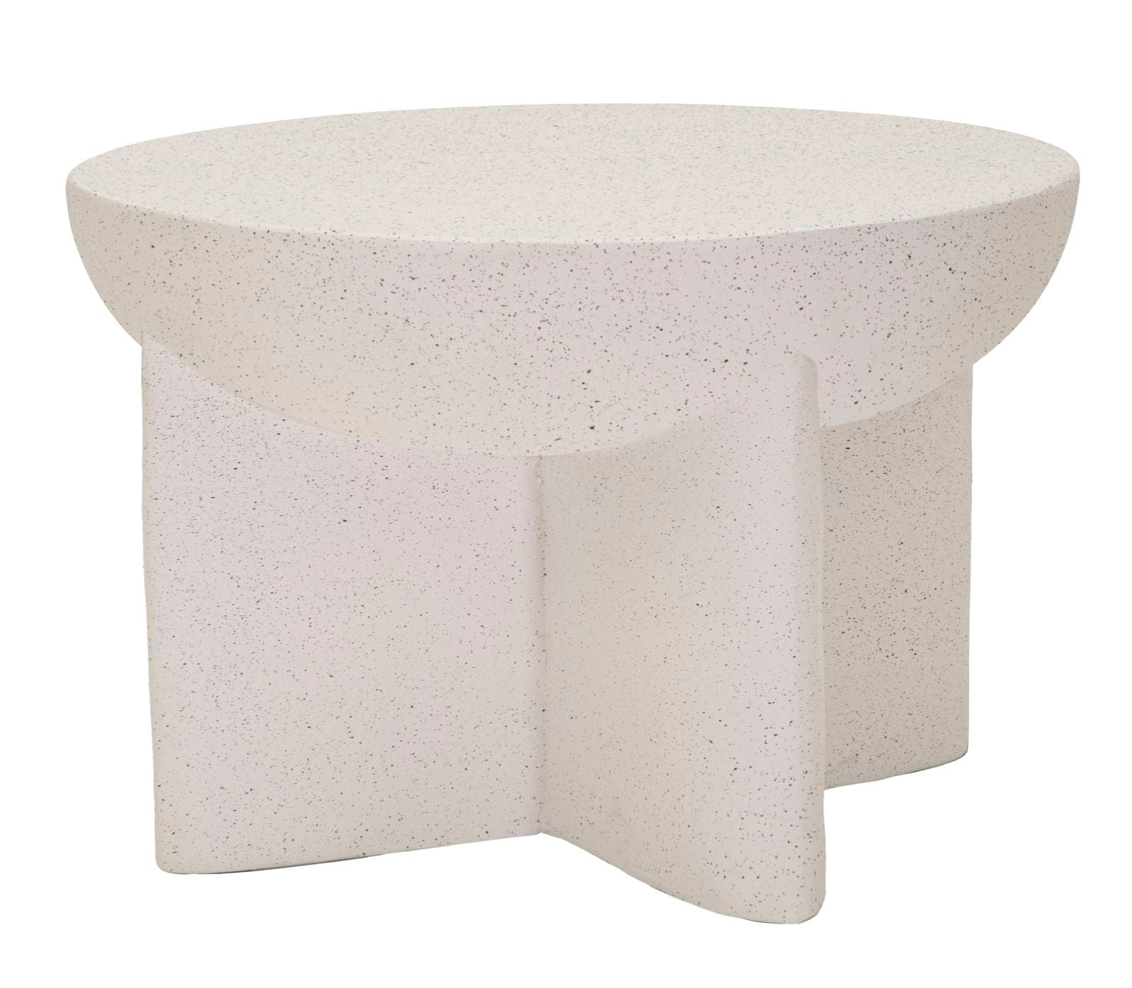 Tavolino Da Caffè History In Mgo Con Dimensioni 63,8 Cm Di Diametro E 42,5 Cm Di Altezza