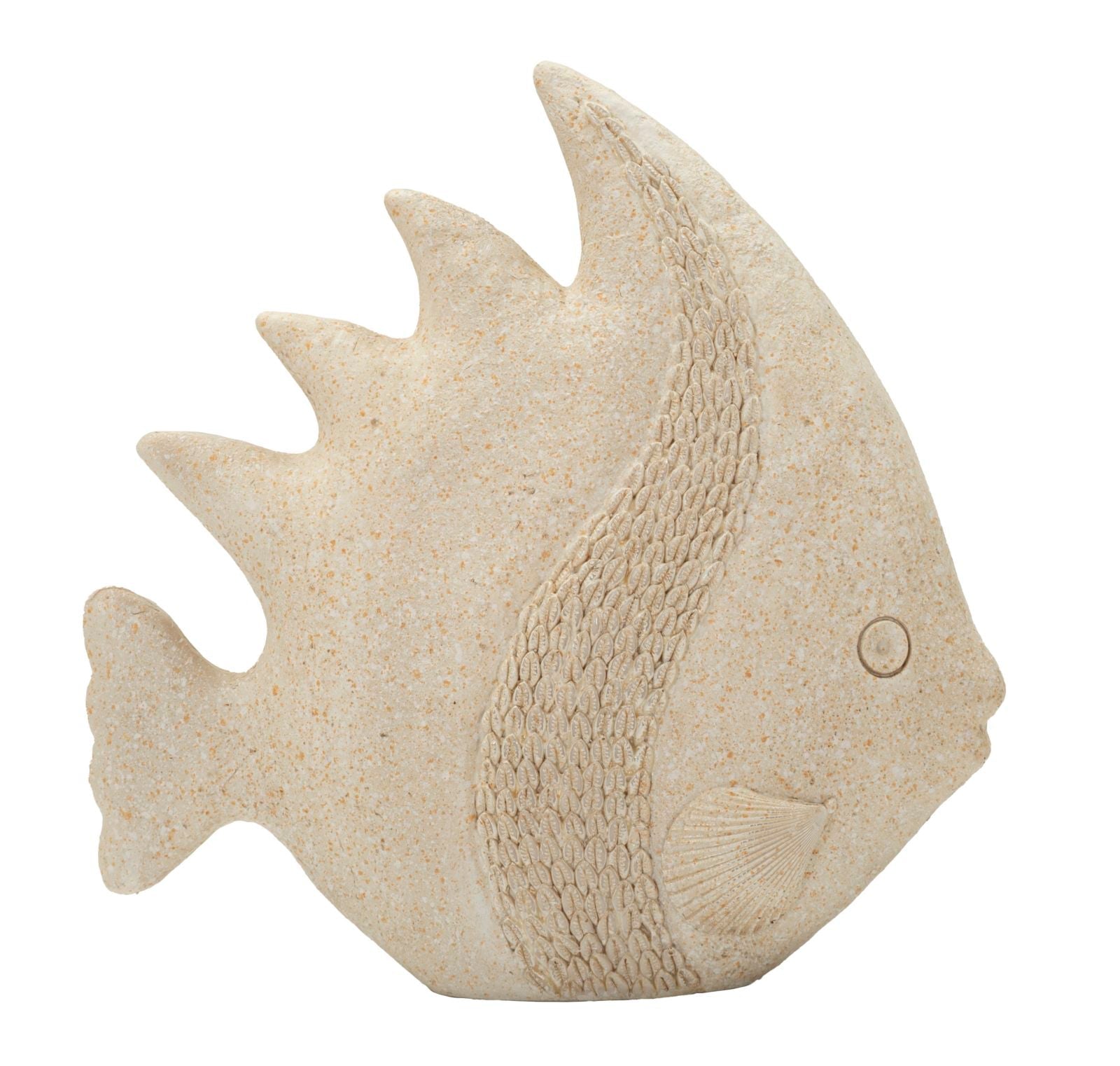 Statua decorativa pesce sand cm 25,3 x 8,6 x 24,5 polyresin