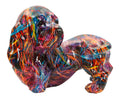 Statua decorativa bassotto psyco cm polyresin 20 x 14 x 16,5