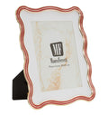 Cornice Elizabeth Celeste Con Profili Curvi Cm 22,7 X 1,3 X 27,6 Misura Interna 20x25